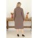 Women's dress, size 56, brown color