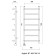 Domoterm electric heated towel rail "Orpheus", 400 x 700 mm, 7 crossbars, left, chrome