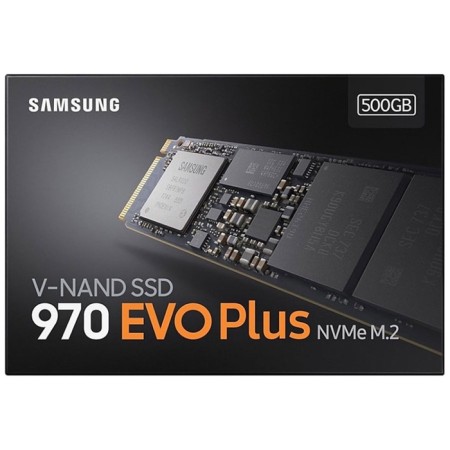 SSD Samsung M.2 970 EVO Plus 500 GB PCIE 3BIT MLC (TLC) MZ-V7S500BW-2