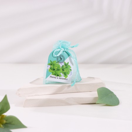 Aromarores in a gift bag, a set of 3 pcs 10 g, mint and menthol-1