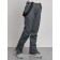 Semi -combinezone female ski insulated, size 42, gray color