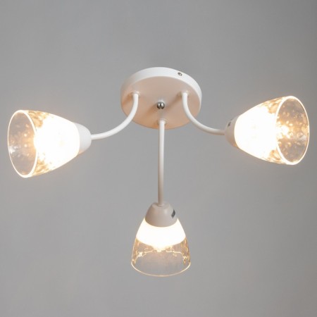 Dibra chandelier 3x60W E27 white 48x48x22cm-1