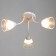 Dibra chandelier 3x60W E27 white 48x48x22cm