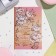 Postcard "Let every day be full of happiness!" Congrev, embossing, 12.5x19.5 cm