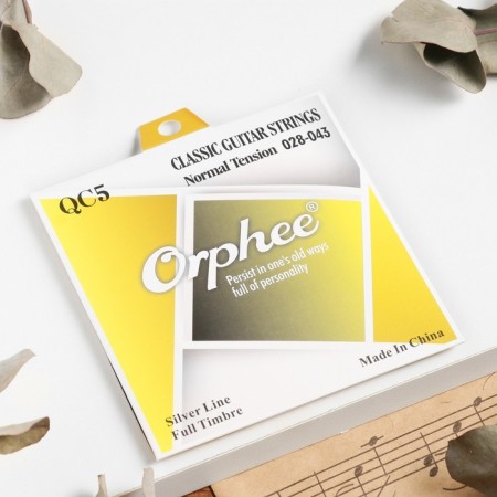Strings for the classic guitar Orphee QC5, 028-043
