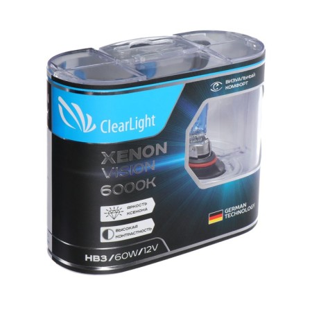 Car lamp Clearlight Xenonvision HB3, 12 V, 60 W, set 2 pcs-3