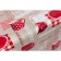 Camelia oilcloth “Cups in polka dots”, 140 cm, roll 20 pog. m