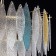 Emilia chandelier, size 59x104x59 cm, 540W 9xe14 IP 20