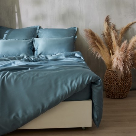 Summer SL Home Tencel 150*220 cm, col. Gray-blue-1
