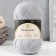 Yarn "air" 25%Merinos. wool, 25%wool, 50%acrylic 370m/100g (008 silver)