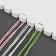 Organizer for muline threads for 36 colors, with stickers, 27 cm, white color