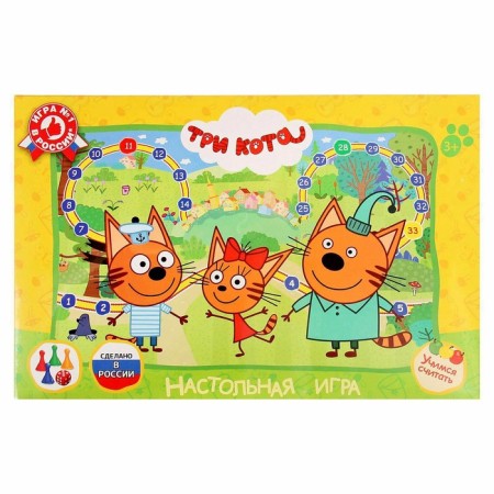 Board game-detective "Three cats"