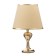 Table lamp "Sarma" 1x60W E27 gold 25x25x40cm Risalux
