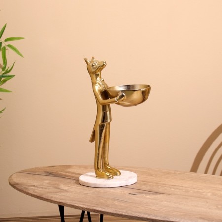 The wolf's dish treats aluminum 20x25x42 cm-1