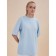 Female T -shirt, size l, blue color