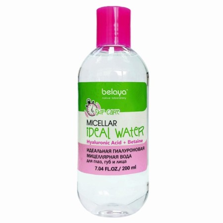 Micelly water Belaya Skip Care Ideal Water, hyaluronic, 200 ml