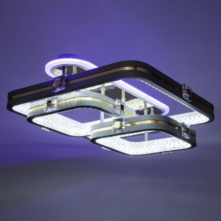 Luer with FDD "Luminar" 3XLED 88W 3000-6000K RGB Gold Gold 50x47x16cm-3