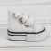 Doll sneakers, sole length 3.8 cm, white color