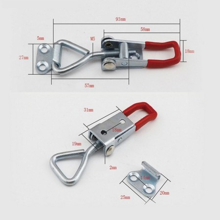 Fast -removable lever locking, adjustable-3