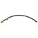 Flexible watering for water zein English, nylon, 1/2 ", tuzer nut, 60 cm, with a key, black