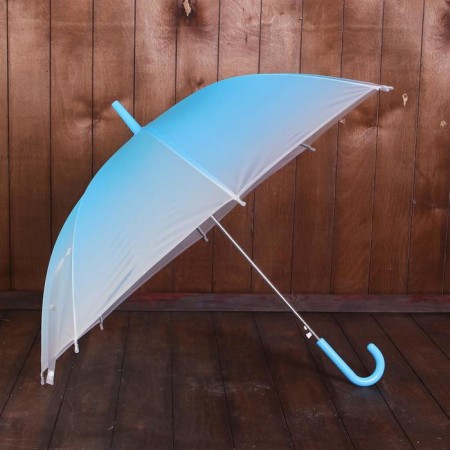 Children's umbrella "ombre", semi -automatic, r = 45cm, blue color-3