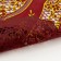 Towa Grace napkin, openwork, oval, 30x45 cm, red/gold color