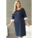 Women's dress, size 52, blue color