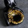 Claus stand "Egyptian" black, 14x14x24cm