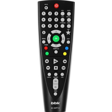 Digital TV prefix DVB-T2 BBK SMP028HDT2 black-4