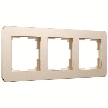 Frame W0032611, 3 Platinum sockets, champagne