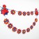 Garland on the tape "Happy Birthday!", Length 190 cm, Spider-Man