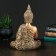 Piggy bank "Buddha Medium" bronze, 12x20x29cm