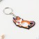 Key keychain wooden "Corgi Unicorn" 4.7 x 6 cm