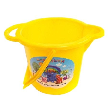Sanding set "Woods", 3 subjects: rake, scoop, bucket-1