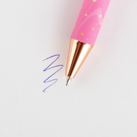 Set "since March 8": cover for PVC passport, keychain and pen Plastic-11