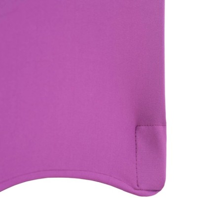 Wedding cover for chair, purple, size 100x40cm-3