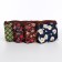 Women's wallet with zipper, color mix