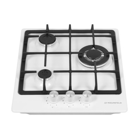Honing surface Homsair Hge433TGCWH, gas, 3 burners, white-4