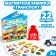 Magnetic book-toy "Transport", 8 p.