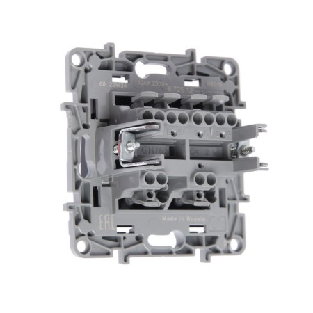 The mechanism of the switch-redeemer is 2 kl. JP Legrand "Etika Plus", author, anthracite 672612-1