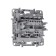 The mechanism of the switch-redeemer is 2 kl. JP Legrand "Etika Plus", author, anthracite 672612