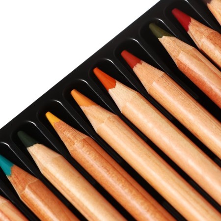 Pencils Color set of 48 colors, ZHK "Master Class", professional, in a metal pencil case-6