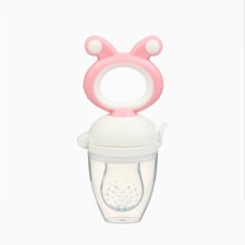 Nibbler with silicone mesh, rotary piston, pink color