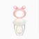 Nibbler with silicone mesh, rotary piston, pink color