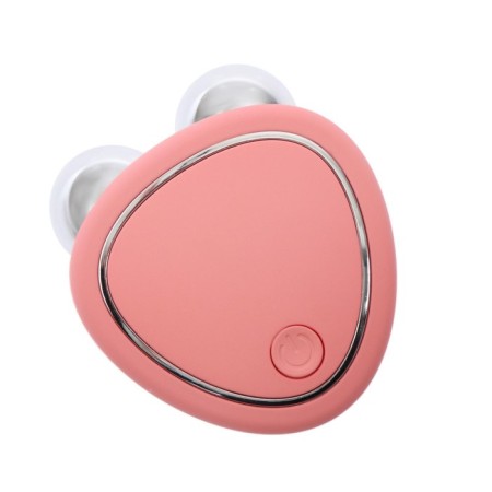 Facial massage LMZ-001, microticle, pink, from USB-2