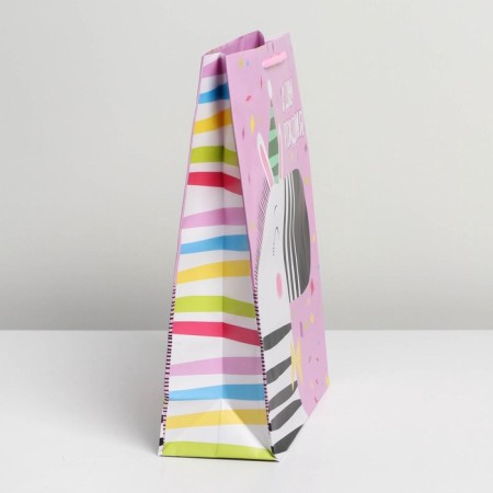 Gift package laminated, packaging, “Birthday”, ML 21 x 25 x 8 cm-4