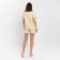 Women's costume (shirt, shorts) minku: enjoy is beige color, size 42