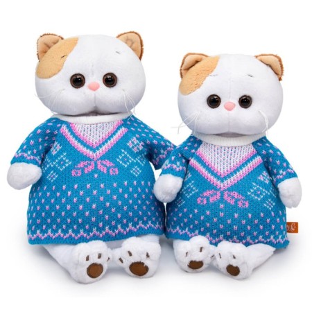 Soft toy "Lee in a turquoise sweater", 24 cm-6