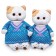 Soft toy "Lee in a turquoise sweater", 24 cm