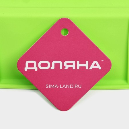 Baking uniform “Bread”, silicone, 25.5 × 13.5 × 6 cm, light green color-6